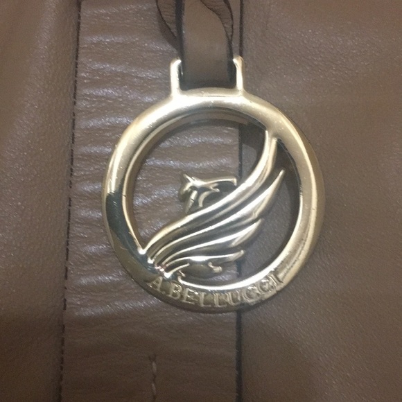 A. Bellucci Italian leather convertible tote. - Picture 8 of 8